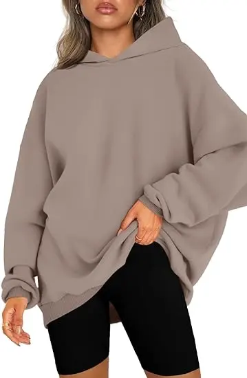 Custom Women's Oversized Hoodies - Sweatshirts Fleece Hooded Pullover Tops Sweaters Casual Comfy Fall Fashion Outfits Clothes - Hoodie Supplier