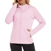 Sports Sun Protection Jacket & Hoodie Supplier - Women's UPF 50+ Sun Protection Shirts Hoodie Quick Dry Long Sleeve Jackets with Pockets Hiking Outdoor