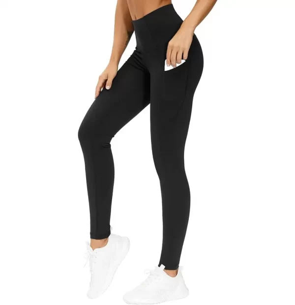 High-quality compression yoga leggings providing optimal support and improved circulation for enhanced performance and faster recovery.