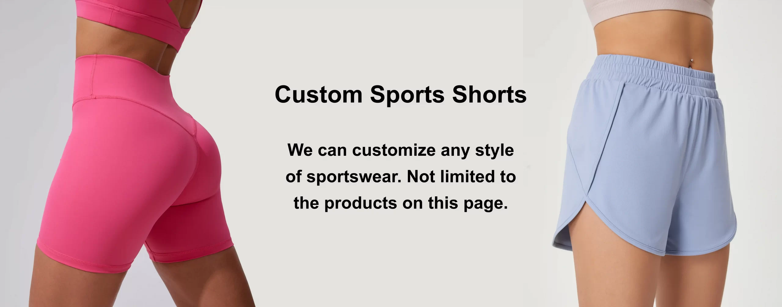 High-quality custom sports shorts in various styles, featuring breathable and moisture-wicking fabric, personalized colors and logos, designed for optimal comfort and performance in athletic activities.