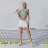 Customized Women's Sports Fitness Tennis Suit Sports Short Skirt-3