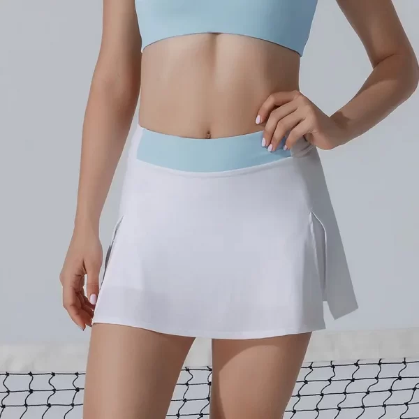 Customized women's sports fitness tennis suit sports short skirt