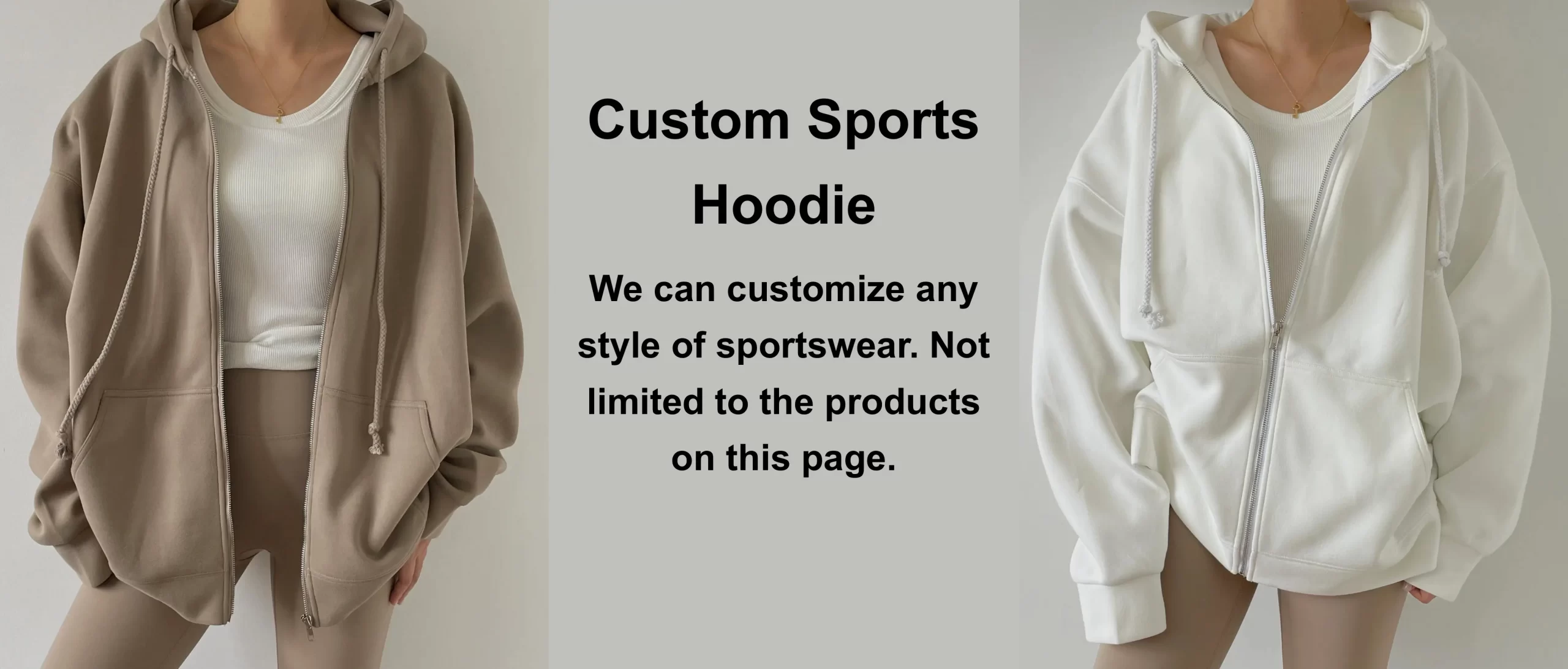 Custom women's hoodie by CozyActive, available in various colors and designs, providing warmth and comfort for casual and athletic wear.